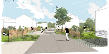 Vue 3D Quartier Les Millauds ©Résonance Urbanisme et Paysage_2026